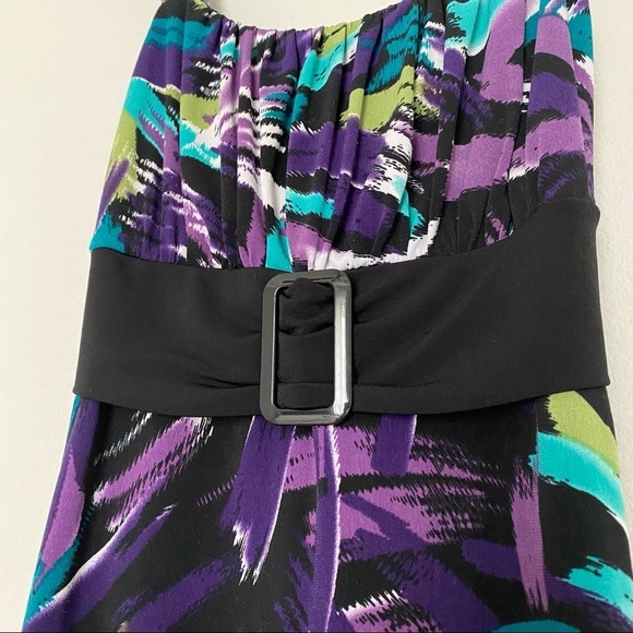 Iz Byer tank top belt empire waist large black - Picture 6 of 12